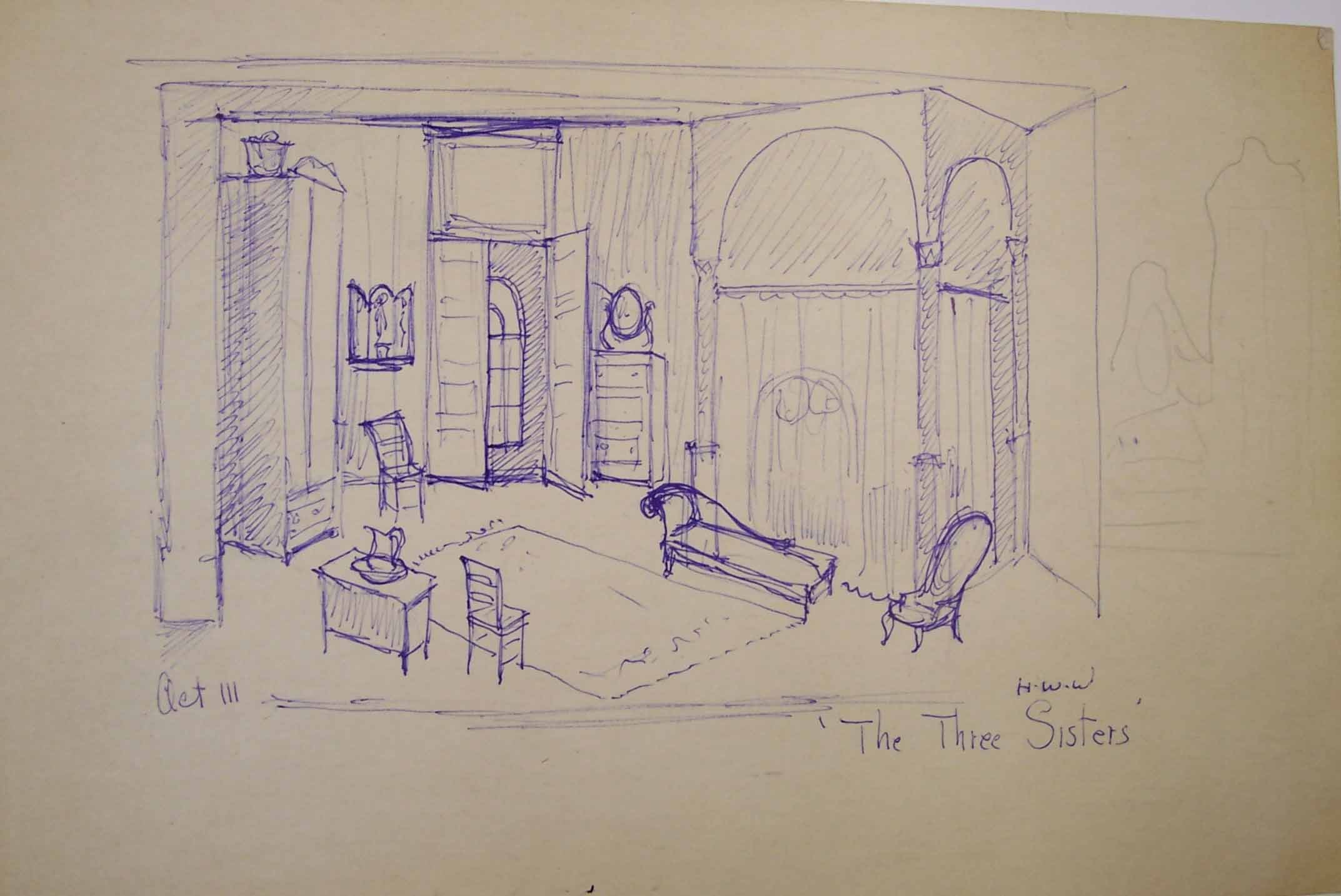 Whittaker set design for Three Sisters